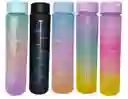 Botella De Agua Bote Vaso Envase Motivacional Gym 300 Ml