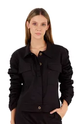 Chaqueta Jody Negro L Mercedes Campuzano