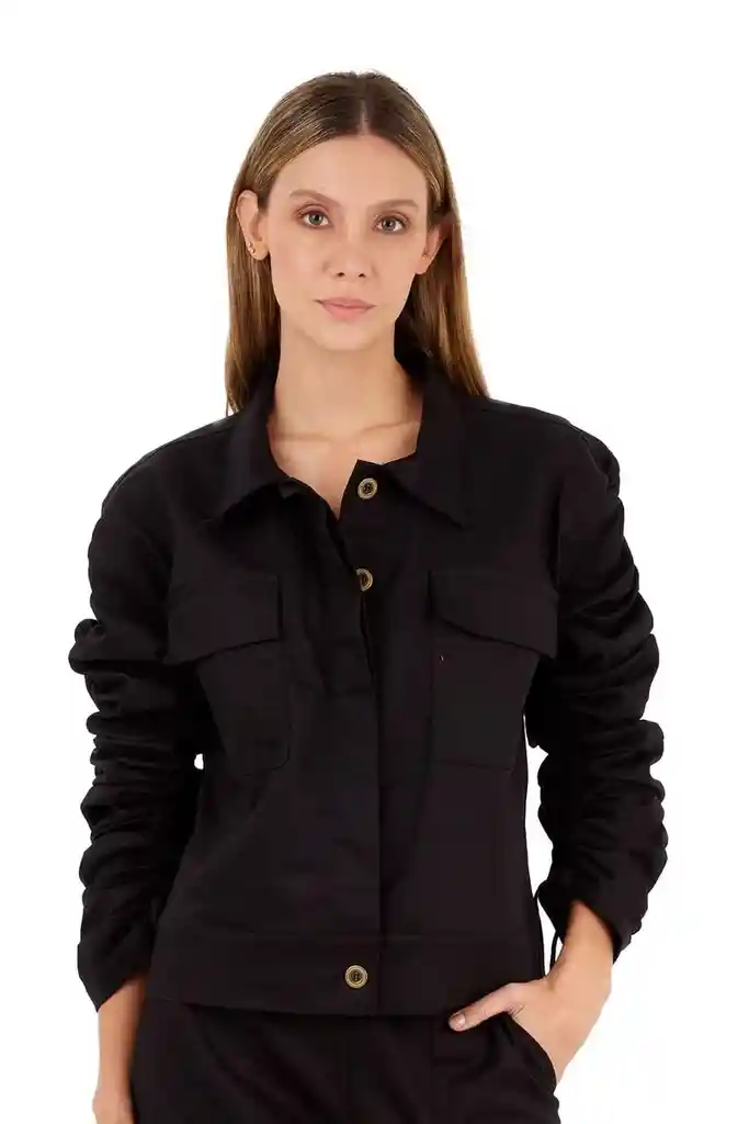 Chaqueta Jody Negro L Mercedes Campuzano