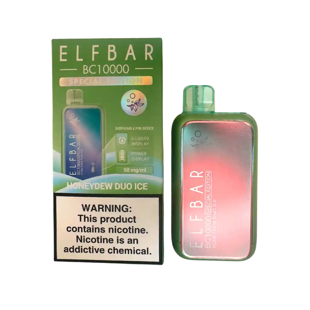 Vape Elfbar Honeydew Duo Ice 10.000 Puffs