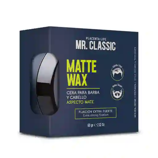 Cera Matte Wax Mr Classic Extra Fuerte 60g