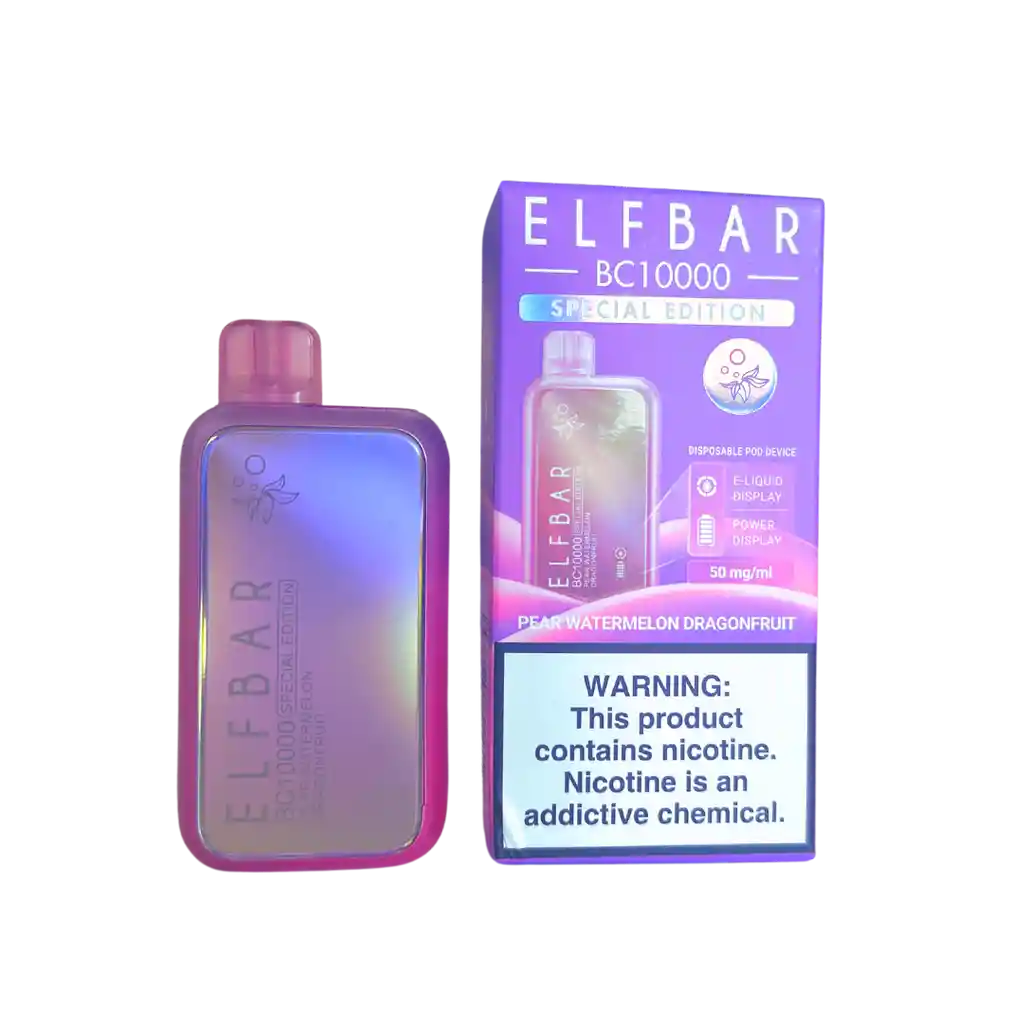 Vape Elfbar Pear Watermelon Dragonfruit 10.000 Puffs