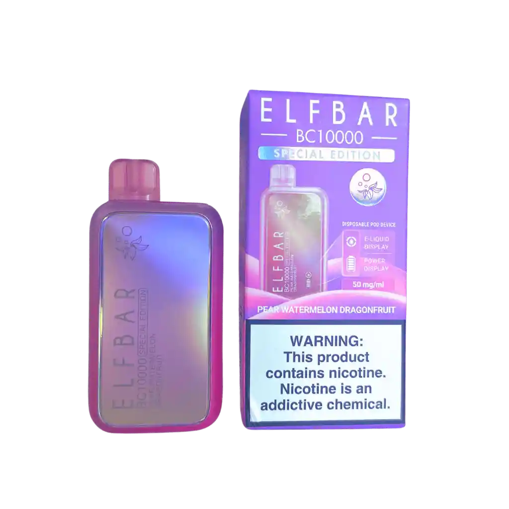 Vape Elfbar Pear Watermelon Dragonfruit 10.000 Puffs