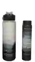 Kit Motivacional De 2 Botellas Color Negro/blanco De 900 Y 300 Ml