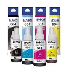 Tintas Epson Ecotank T664 (kit X 4) 100% Original