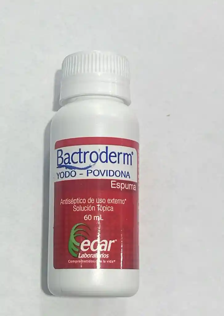 Yodo Povidona Bactroderm Espuma Por 60ml