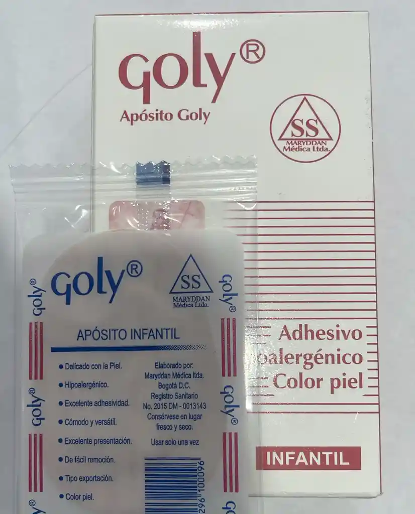 Parche Ocular Para Niño. Goly.