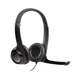 Diadema Logitech H390 Negra