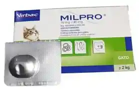 Milpro Gatos 1 Tableta 2kg 16/40 Mg 1 Tableta