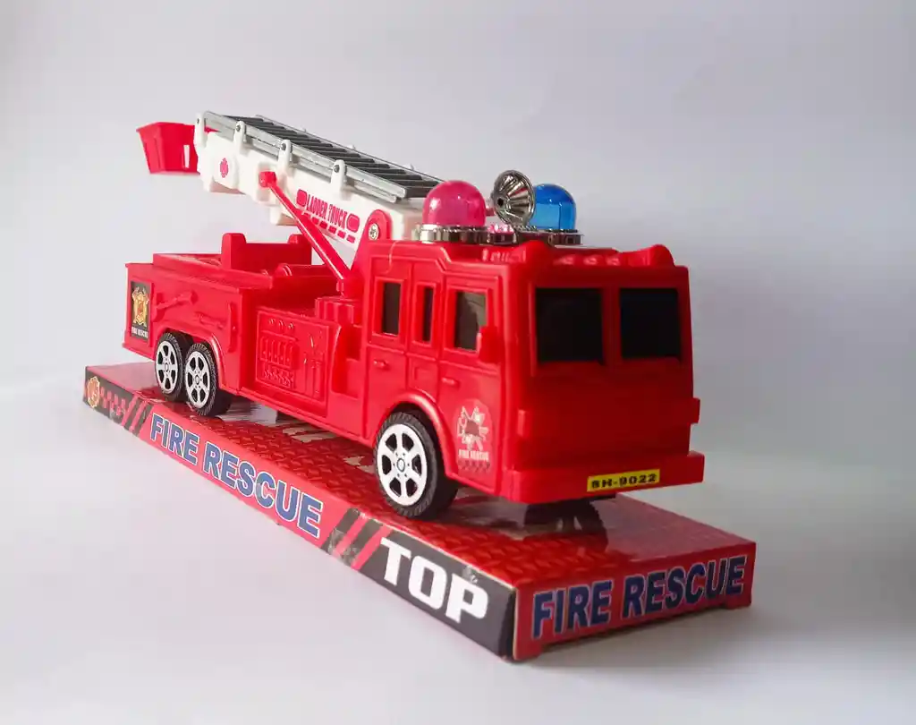 Juguete Camion Bombero De Impulso Sh-9022