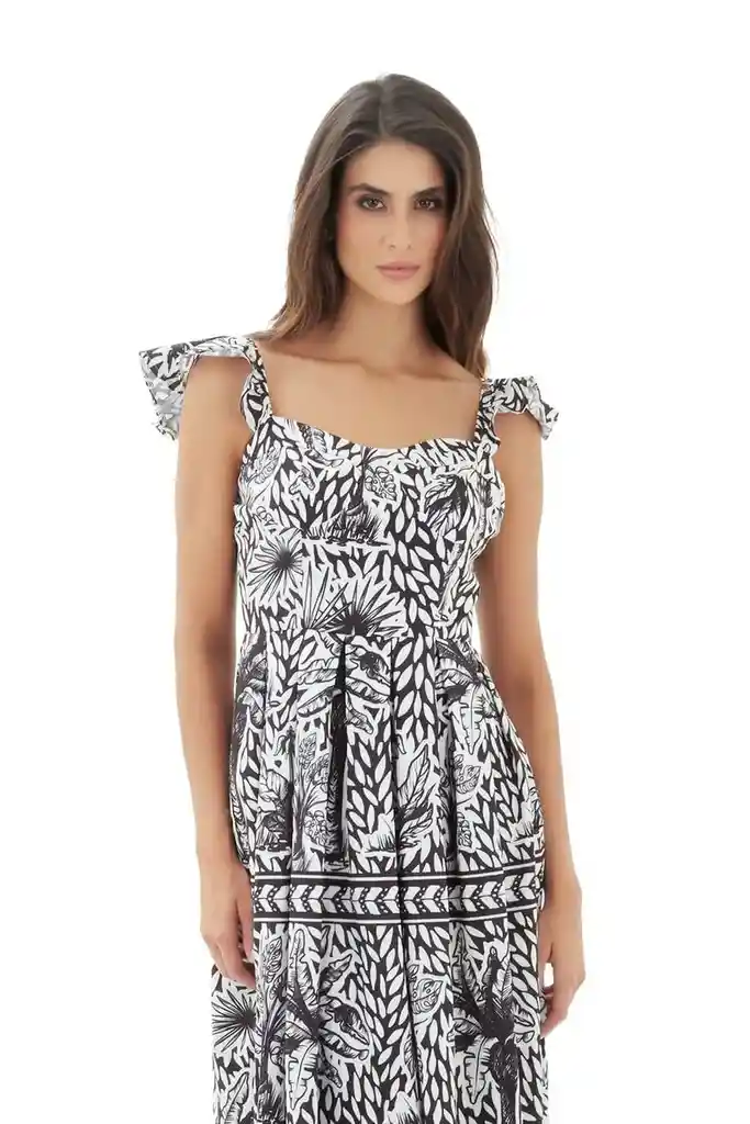 Vestido Largo Starring Night Aires Negro S Mercedes Campuzano