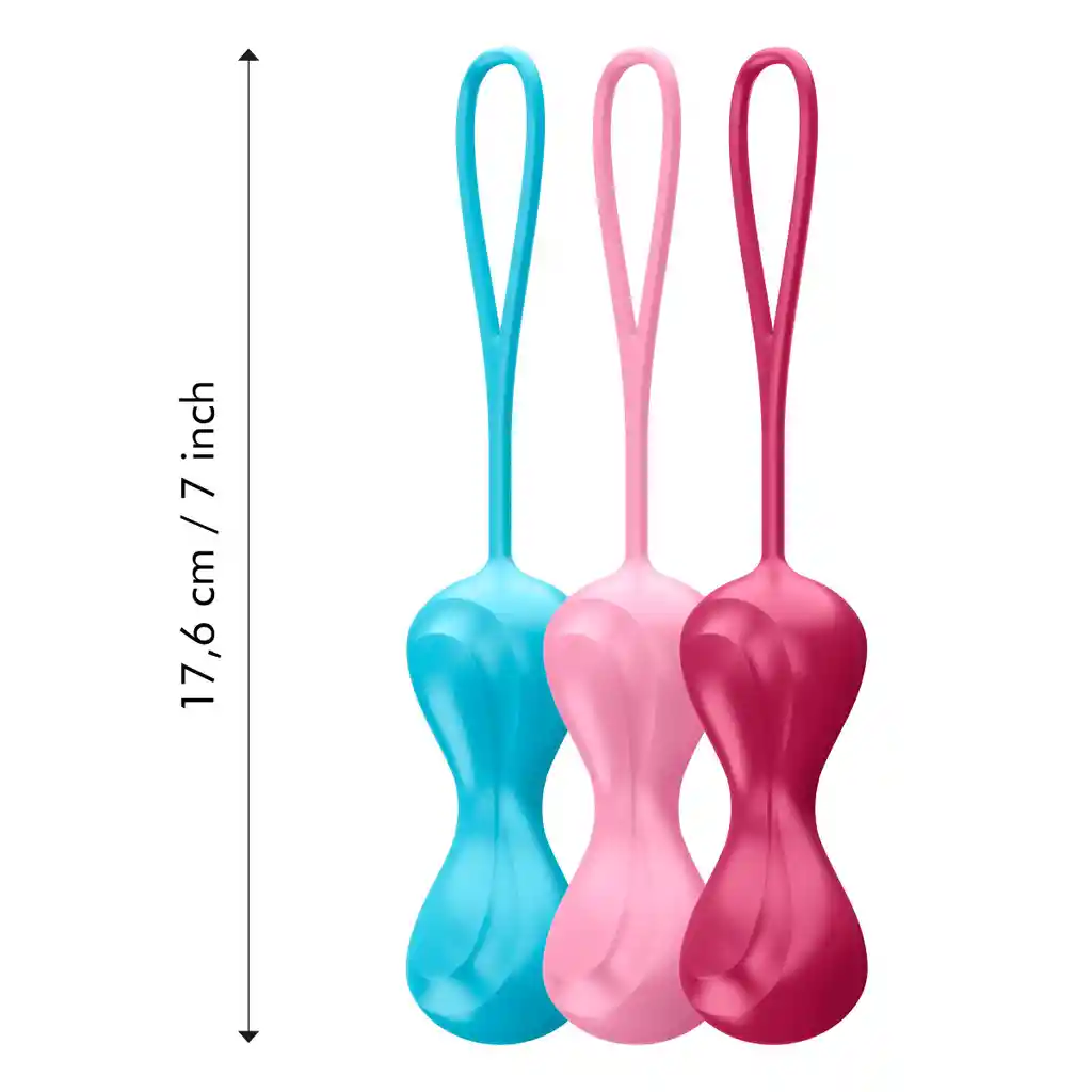 Bolas Kegel Power Balls Tricolor Satisfyer