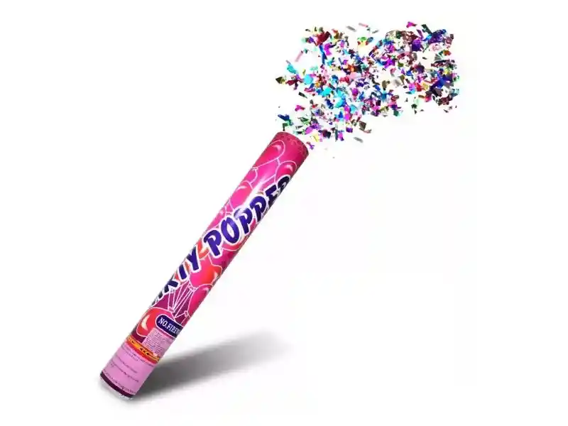 Lanza Confeti O Explosion De Papel 30cm