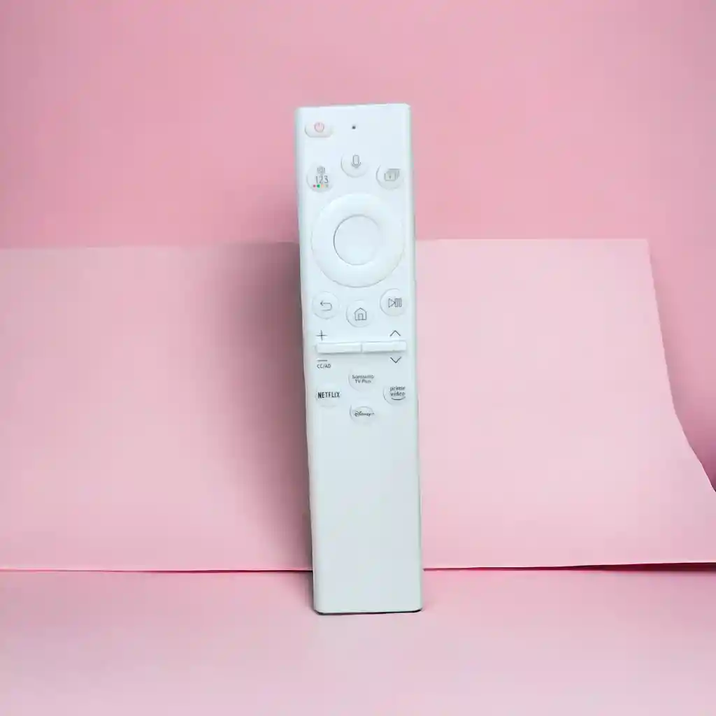 Control Samsung 8k Con Comando De Voz Blanco + Pilas