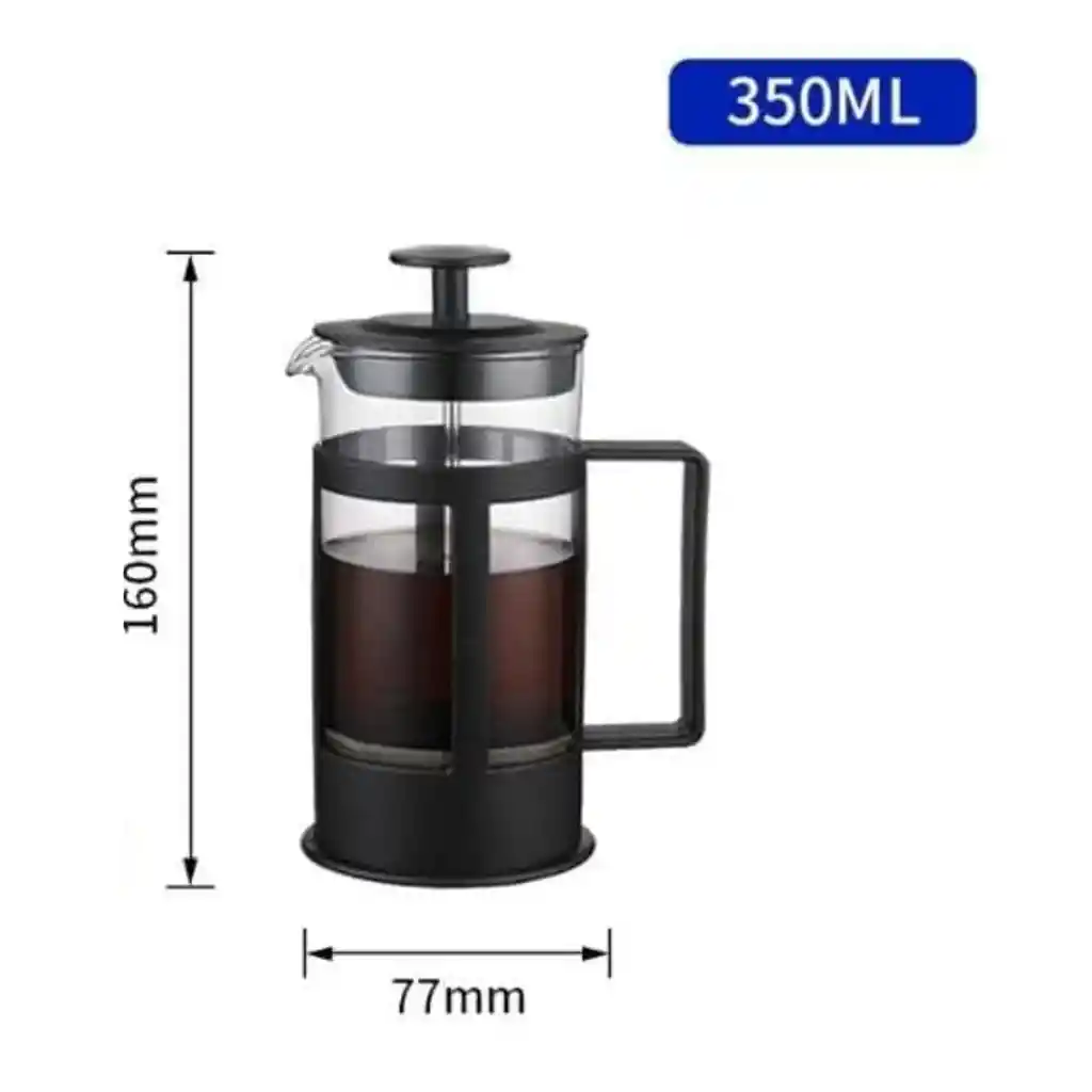 Cafetera Francesa De Vidrio De 350 Ml