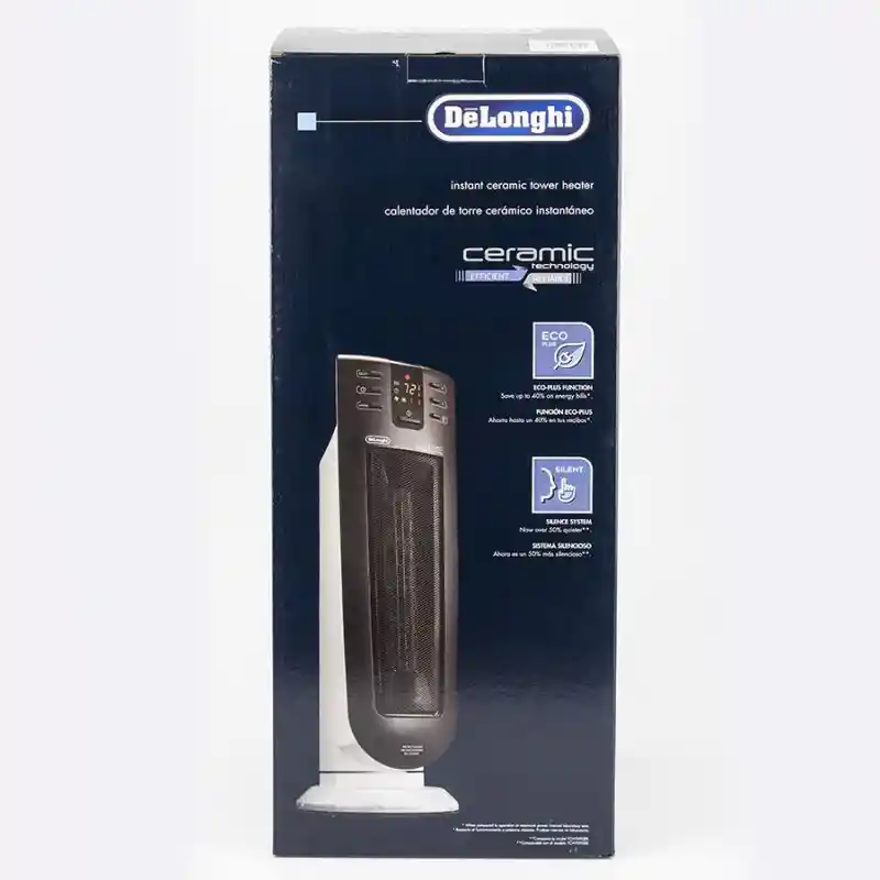 Calentador Delonghi Ceramico Torre Control Remoto