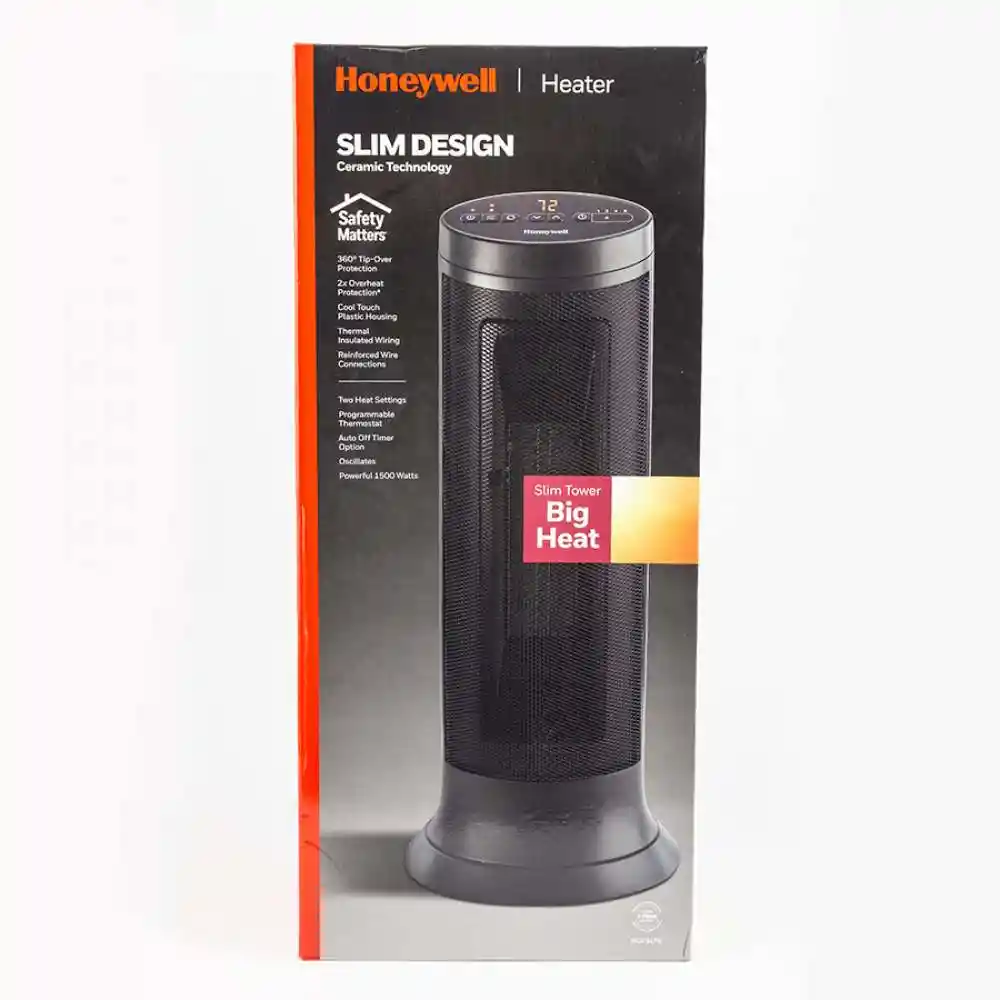 Calentador Honeywell Ceramica Timer 8 Horas