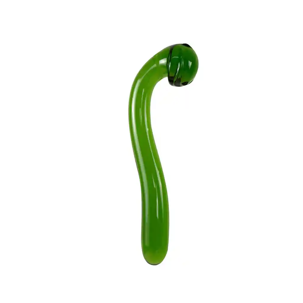 Dildo De Vidrio Chaos Verde 18 Cm Camtoyz