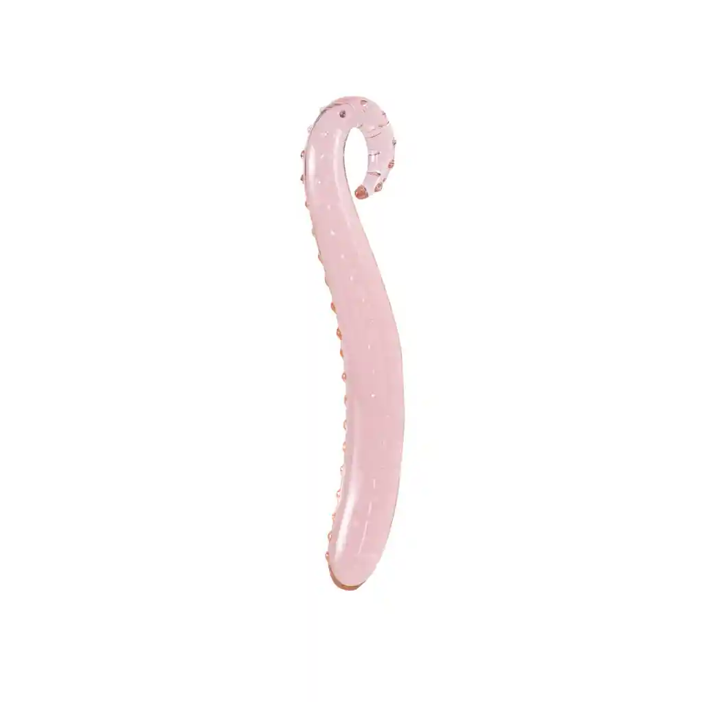 Dildo De Vidrio Blysco Rosado 20 Cm Camtoyz