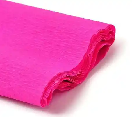 Pliego Papel Crepe Color Fucsia