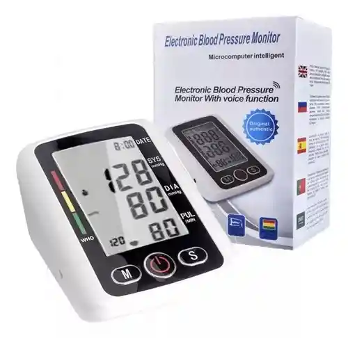 Tensiómetro Electrónico Con Función De Voz De Brazo