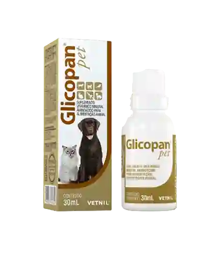 Glicopan 30ml Suplemento Perros Y Gatos Glicopan Pet