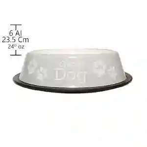 Pet Love Bowl Acero Inoxidable Antideslizante Good Dog 11,5 Cm