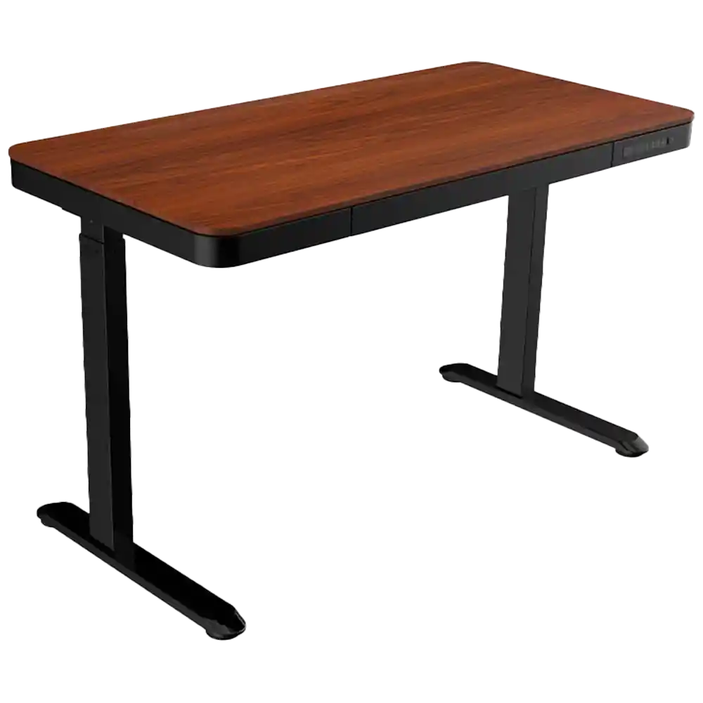 Escritorio Ajustable Tauret Rising Desk Nogal Oscuro (1 Motor)