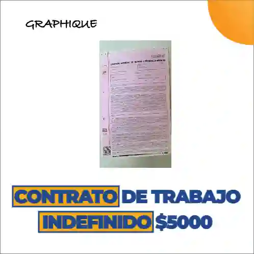 Contrato De Trabajo Indefinido