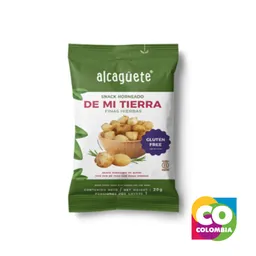 Snack Horneado De Mi Tierra Finas Hierbas 6 Unidades Marca Alcagüete Embalaje De 1 Unidad Por 138gr