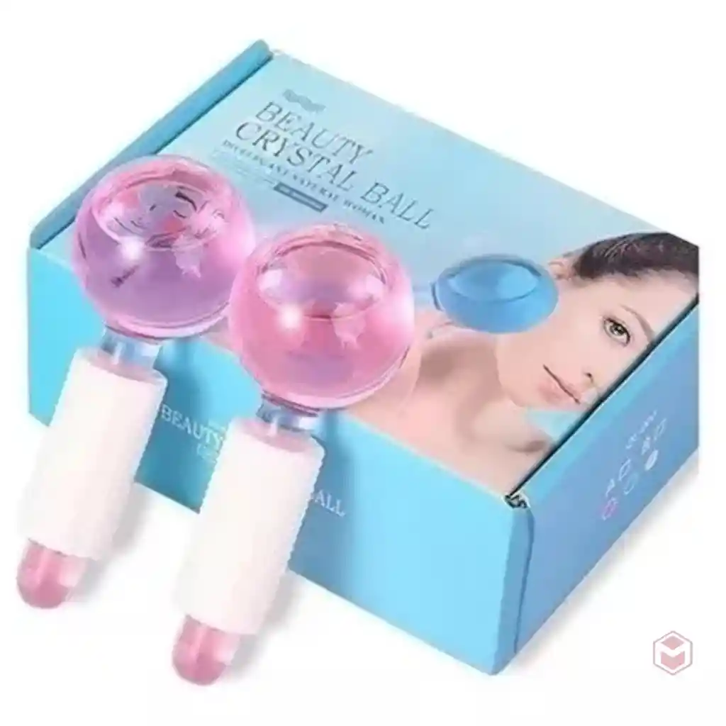 Globos De Hielo Para Terapia Fría Crioterapia Facial Esferas