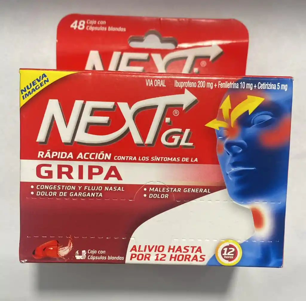 Next Gripa Por 1 Capsula.