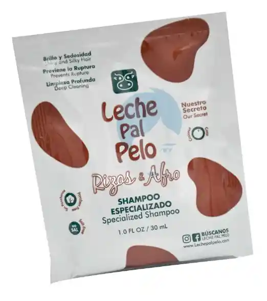 Leche Pal Pelo Rizos Y Afro Shampoo - 30ml Sobre