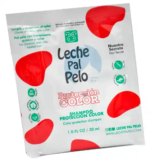 Leche Pal Pelo Protección Color Shampoo - 30ml Sobre