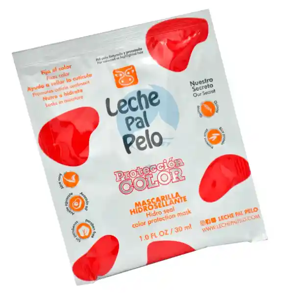 Leche Pal Pelo Protección Color Mascarilla Hidrosellante - 30ml Sobre