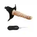 Arnés Strapon Vibrador Heby Piel Camtoyz