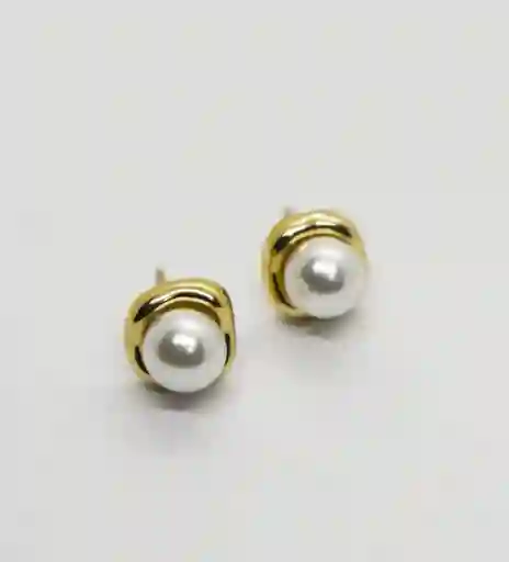 Areta Dorada Topo Con Perla