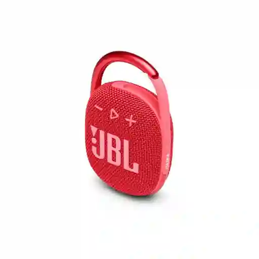 Parlante Jbl Clip 4 Bluetooth Hasta 10 Horas Resiste Intemperie Rojo