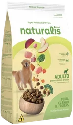 Naturalis Dog Adult Chicken Turkey Fruits X 2,5 Kg