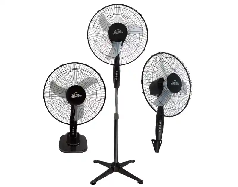 Ventilador 16″ – 3 En 1 – Negro