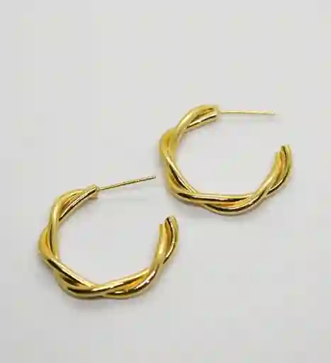 Areta Dorada Entrelazada Mediana