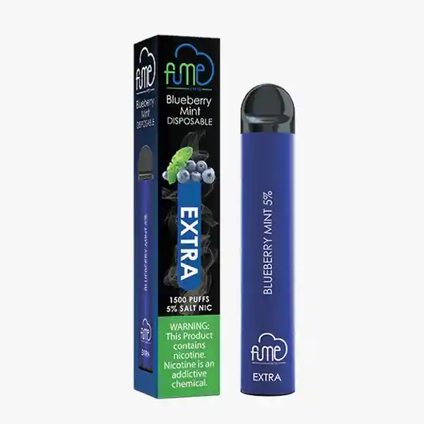 Fum3 Extra 1.500, Blueberry Mint.