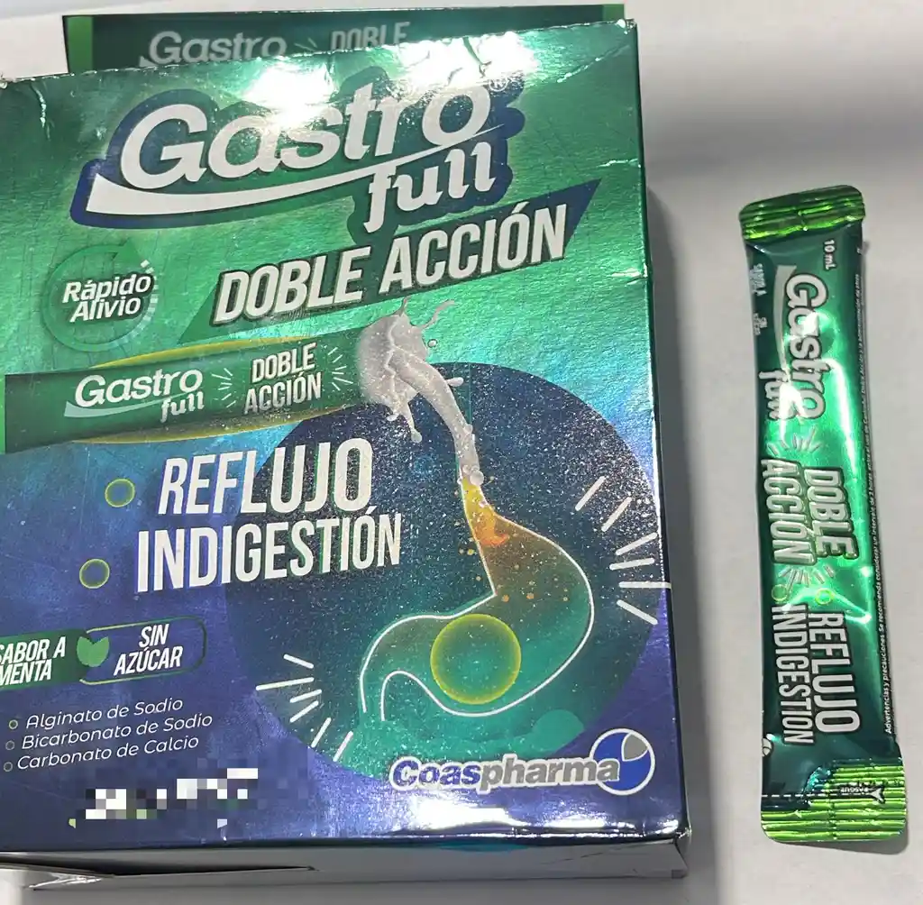 Gastro Full Doble Accion Por 1 Sobre De 10ml.