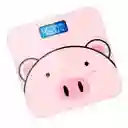 Báscula Digital Pesa Personas Cerdito - Adorable Y Precisa Hasta 180 Kg