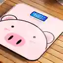 Báscula Digital Pesa Personas Cerdito - Adorable Y Precisa Hasta 180 Kg