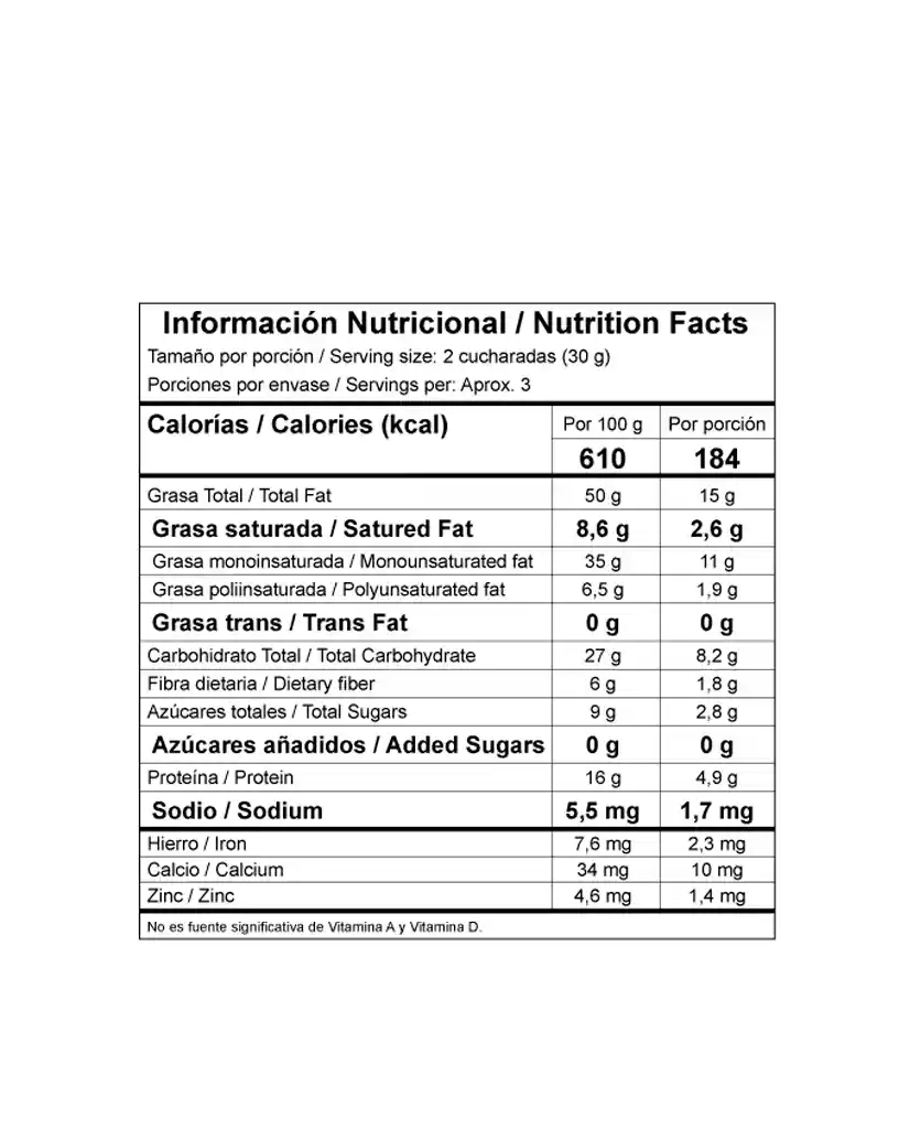 Marañon Natural Kju 30 Gr