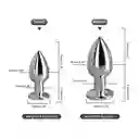 Plug Anal Vibrador Olimpo Talla S Camtoyz