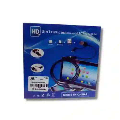 Cámara Endoscope 3 In 1