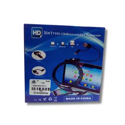 Cámara Endoscope 3 In 1