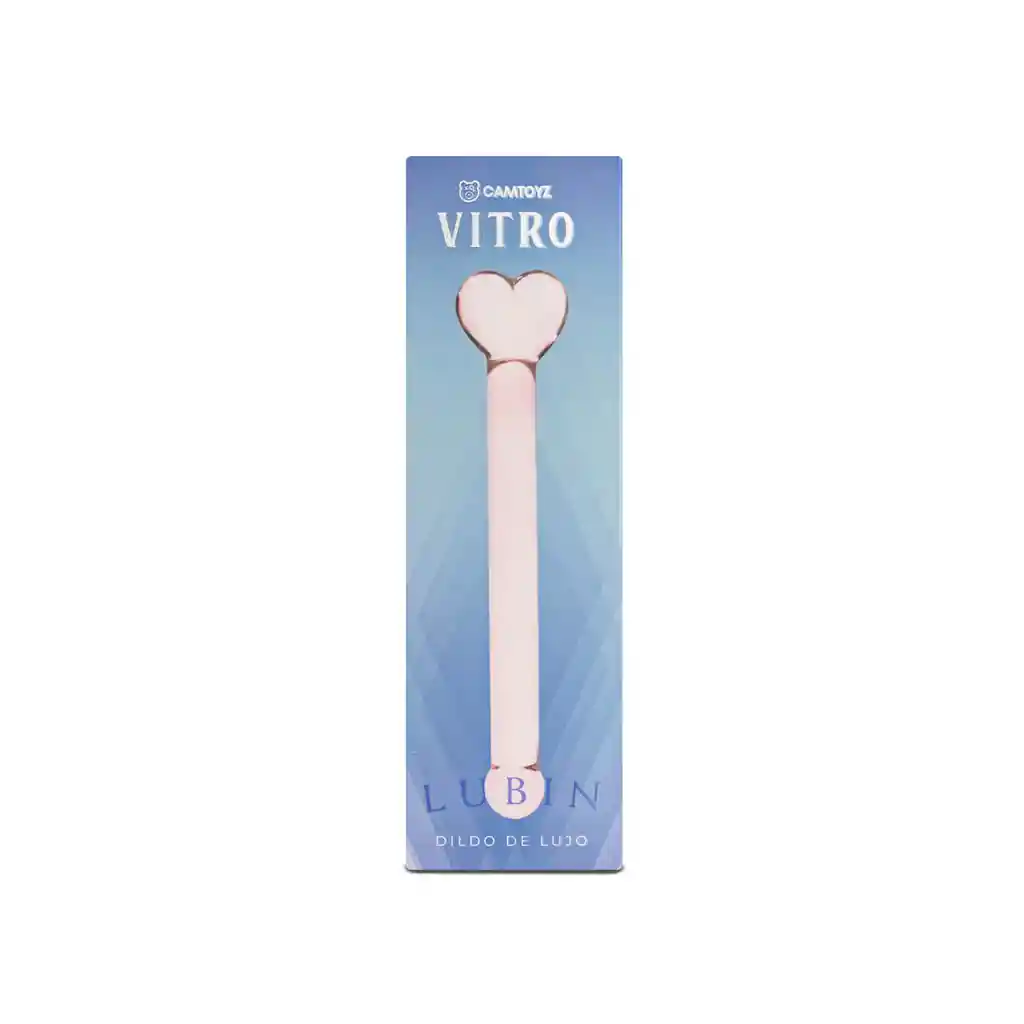 Dildo De Vidrio Vitro Lubin 23 Cm Camtoyz